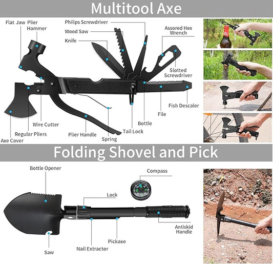 Emergency Survival Kit and First Aid Kit