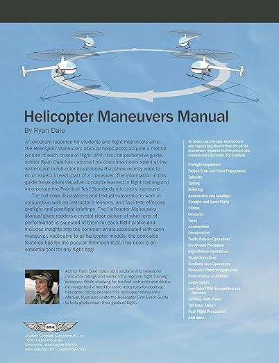Helicopter Maneuvers Manual: A Step-by-Step Illustrated Guide