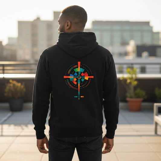 Rotor Abstract Hoodie
