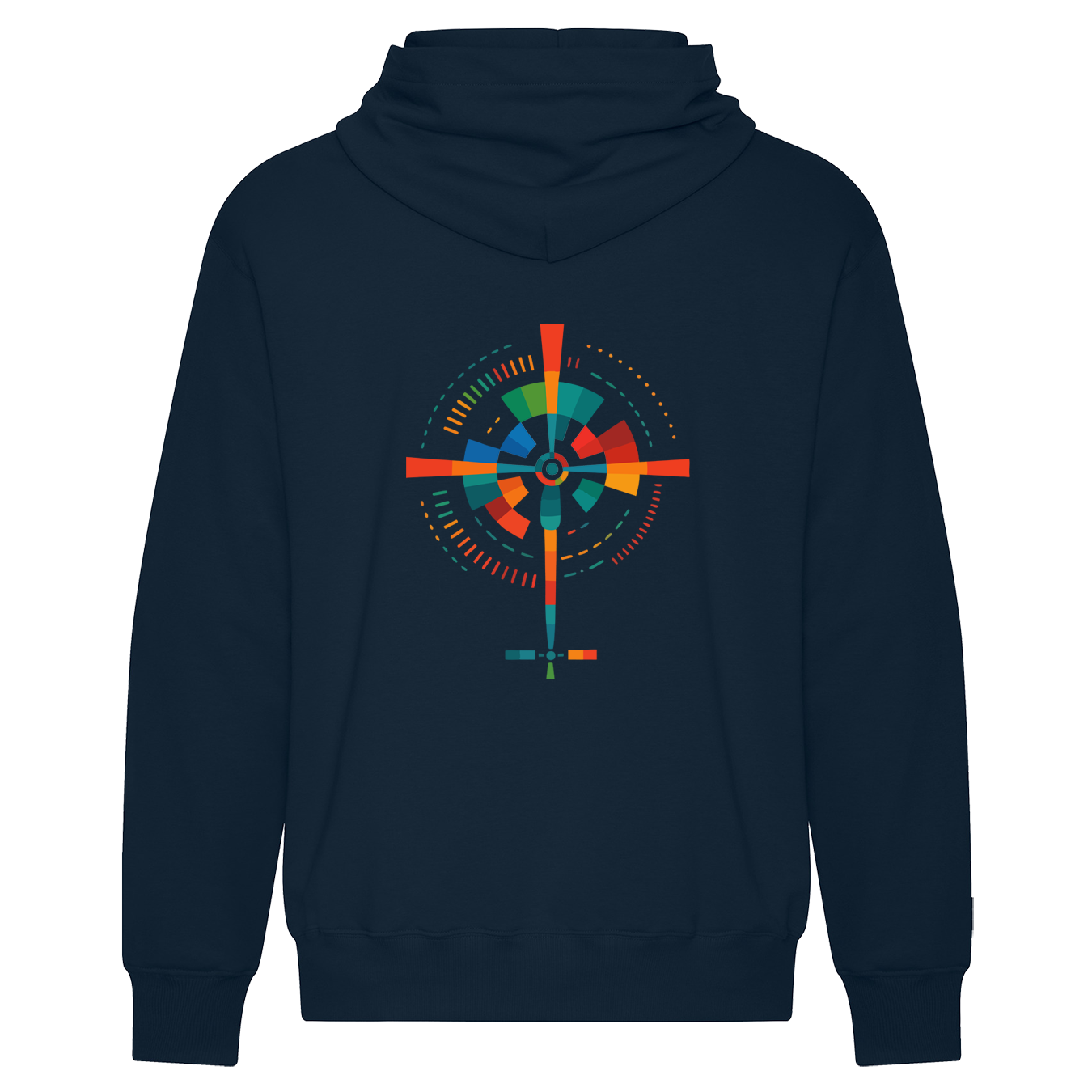 Rotor Abstract Hoodie