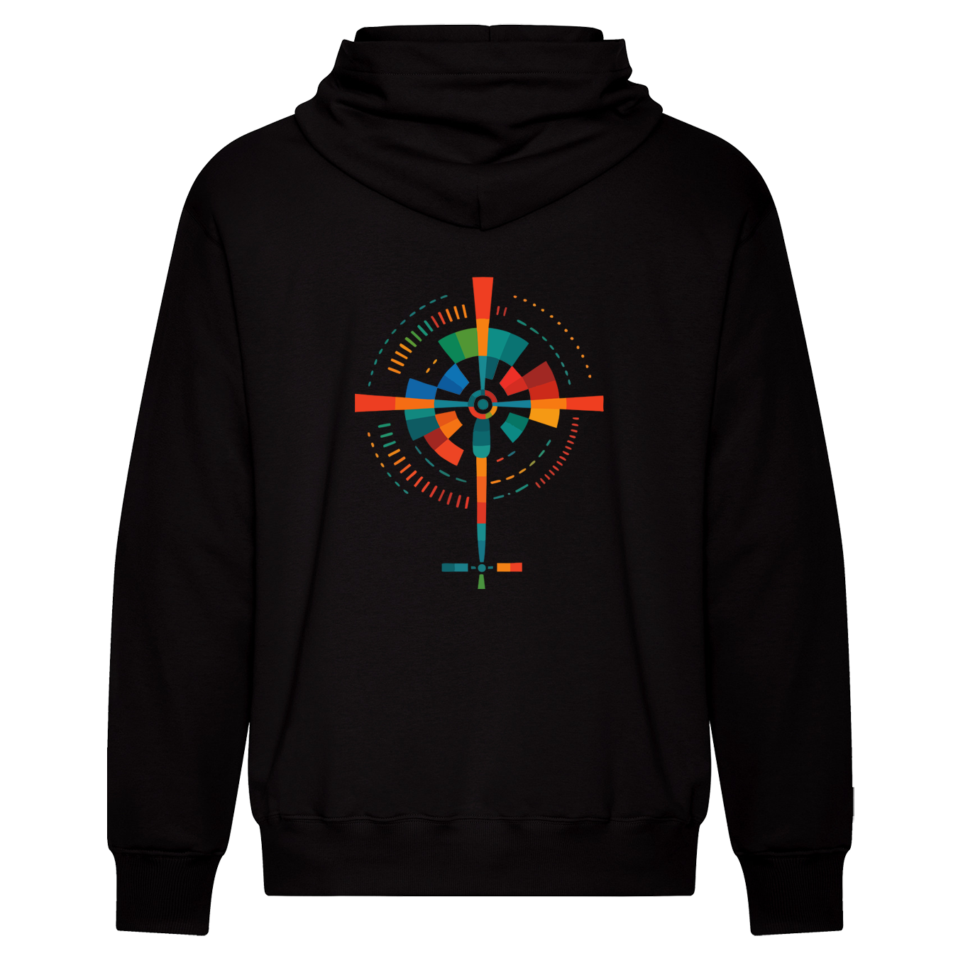 Rotor Abstract Hoodie
