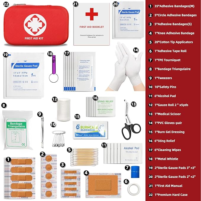 110 Piece First Aid Kit
