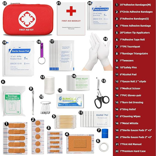 110 Piece First Aid Kit