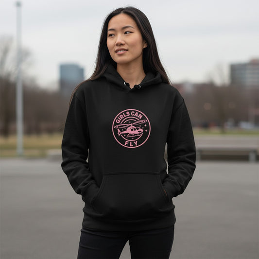 Girls Can Fly Hoodie