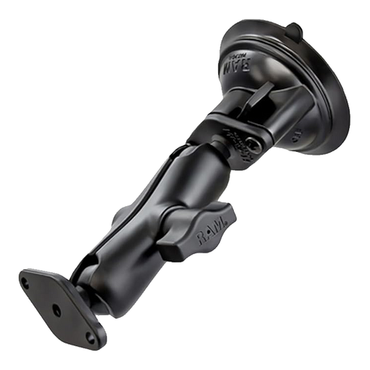 Ram Double Ball Twist-Lock Suction Cup Mount